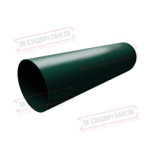 Труба ПВХ 3м зелёный RAL 6005