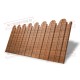 Профнастил фигурный С10 - 0,45 Окрас - А, Print Elite Honey Wood.