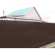 Профнастил фигурный C8 - 0,4 ПЭ RAL 8017 шоколад.
