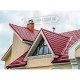 Планка ендовы верхняя 76х76х2000 Полиэстер Ral3003-0.45
