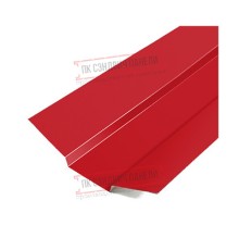 Планка ендовы верхняя 76х76х2000 Полиэстер Ral3020-0.45