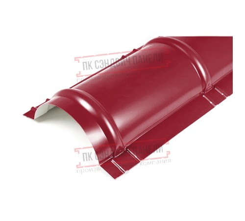 Планка конька круглого R110х2000 ПЭ-3003-0.45