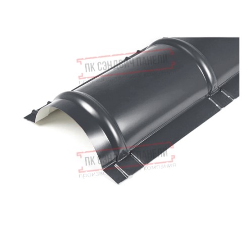 Планка конька круглого R110х2000 ПЭ-7024-0.5