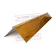 Планка конька плоского 190х190х2000 ECOSTEEL_T-ЗолотойДуб-0.5