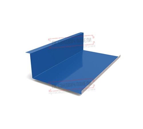 Планка примыкания нижняя 250х122х2000 ПЭ-5005-0.5