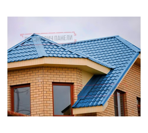 Планка примыкания верхняя 250х147х2000 ПЭ-5015-0.45
