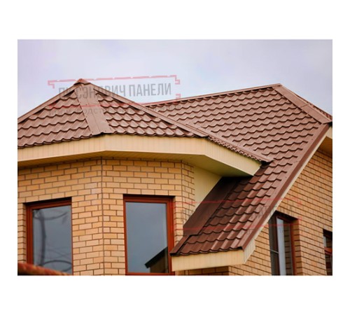 Планка примыкания верхняя 250х147х2000 Norman ПЭ-8004-0.5