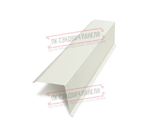 Планка торцевая 95х120х2000 ПЭ-9003-0.45