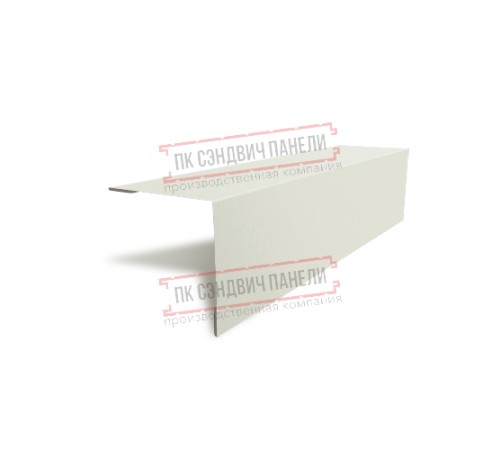 Планка угла наружного 115х115х2000 ПЭ-9003-0.45