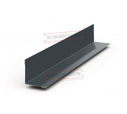 Планка угла внутреннего 115х115х2000 ПРМА-Anthracite-0.5
