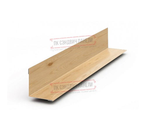 Планка угла внутреннего 115х115х2000 ECOSTEEL-Сосна-0.5