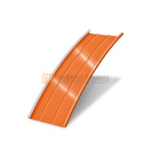 Продольно гнутый фальц профилированный 0,45 RAL 2004 Полиэстер