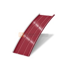 Продольно гнутый фальц профилированный 0,45 RAL 3003 Полиэстер
