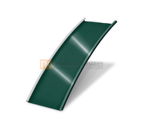 Продольно гнутый фальц гладкий 0,5 RAL 6005 Quarzit