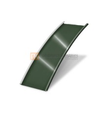 Продольно гнутый фальц гладкий 0,5 RR 11 GreenCoat Pural Matt