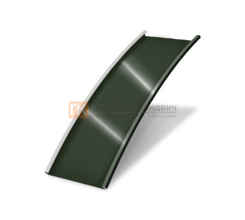 Продольно гнутый фальц гладкий 0,45 RAL 6007 Полиэстер