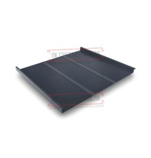 Фальц двойной стоячий Line 0,5 Rooftop Matte RAL7016 антрацитово-серый с пленкой на замках