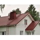 Кликфальц 0,45 Полиэстер RAL3009 оксидно-красный с пленкой на замках