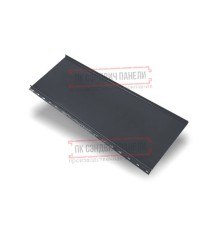Кликфальц mini 0,5 Velur RAL7024 мокрый асфальт с пленкой на замках