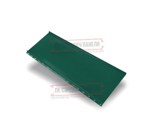 Кликфальц mini 0,5 PurLite Мatt RAL6005 зеленый мох с пленкой на замках