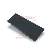 Кликфальц mini 0,5 Satin RAL7016 антрацитово-серый с пленкой на замках