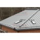 Кликфальц Pro 0,45 Полиэстер RAL9006 бело-алюминиевый с пленкой на замках