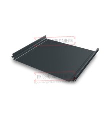 Кликфальц Pro 0,5 Satin RAL7016 антрацитово-серый с пленкой на замках