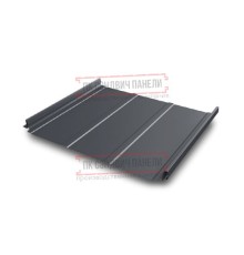 Кликфальц Pro Line 0,5 Quarzit PRO Matt RAL7024 мокрый асфальт