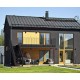 Кликфальц Pro Gofr 0,45 Drap ST RAL7016 антрацитово-серый с пленкой на замках