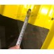 Продольно гнутый профнастил для укрытий конвейеров Н60ПГ-902, 0,5, нержавеющий