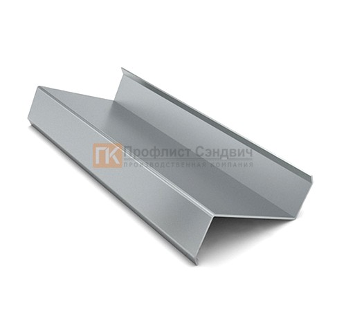 Z-образный профиль 150x70x3000-2,0 мм, оцинкованный
