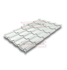 Металлочерепица Камея RAL9003 Satin-0.5