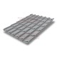 Металлочерепица Классик RAL7004 Полиэстер-0,4