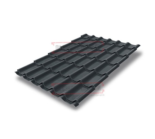Металлочерепица Классик RAL7016 Drap-0,45