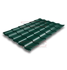 Металлочерепица Кредо RAL6005 Quarzit-0,5
