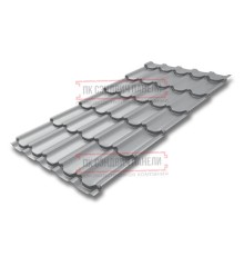 Металлочерепица Квинта плюс RAL7004 Satin-0.5
