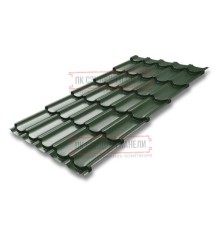 Металлочерепица Квинта плюс RR11 GreenCoat Pural Matt-0.5