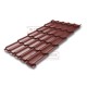 Металлочерепица Квинта плюс RAL3009 Satin-0.5