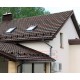 Металлочерепица Квинта плюс 3D RAL8017 Drap-0,45