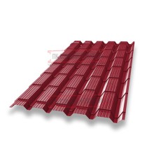 Металлочерепица Монкатта RAL3003 Полиэстер-0,45