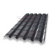 Металлочерепица Квадро профи RAL7024 Quarzit Pro Matt-0,5