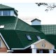 Металлочерепица Квадро профи RAL6005 Drap-0,45