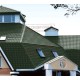 Металлочерепица Квадро профи RAL6020 Velur-0,5