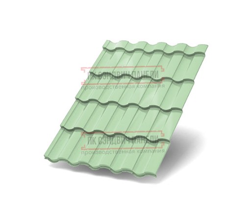 Металлочерепица Монтекристо-M RAL6019 Norman-0.5
