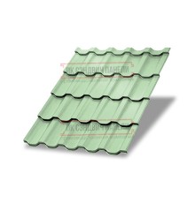 Металлочерепица Трамонтана-SL RAL6019 Norman-0.5