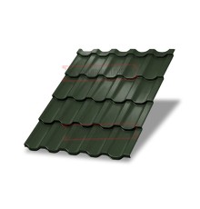 Металлочерепица Трамонтана-ML RAL6007 Viking E-0.5