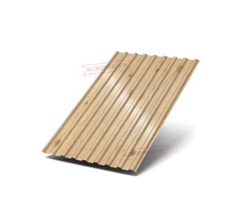 Профилированный лист МП20х1100 ECOSTEEL_MA-Сосна-0.5