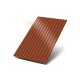 Профилированный лист МП10х1100 Norman RAL8004-0.5