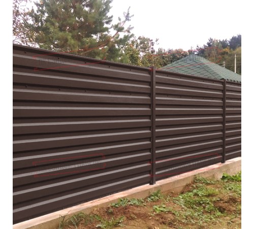 Профилированный лист МП35-1035 Norman RAL-8017-0.5