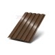 Профнастил МП35-1035 ECOSTEEL-МореныйДуб-0.5